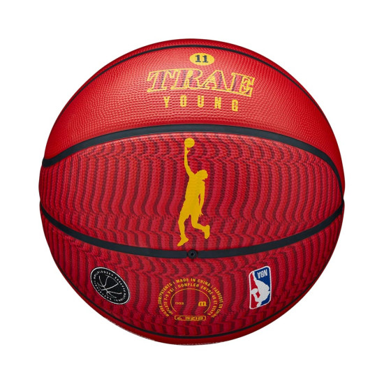 Wilson Μπάλα μπάσκετ NBA Player Icon Trae Young Outdoor